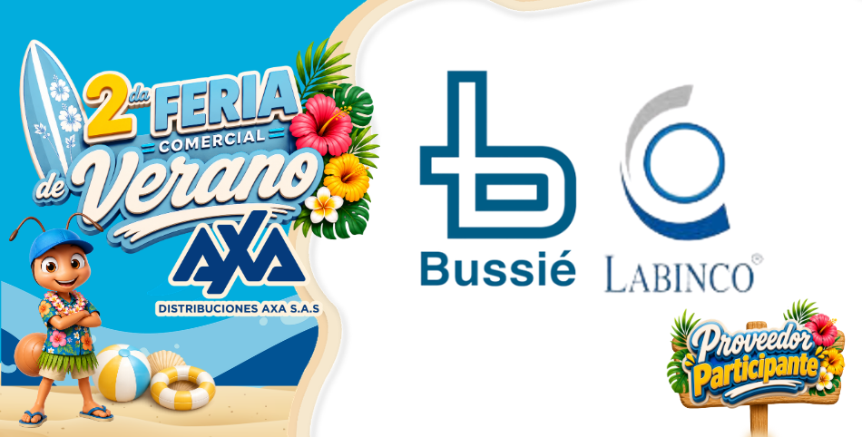 Promociones de Bussie Recipe Labinco en la Feria Comercial de Verano AXA